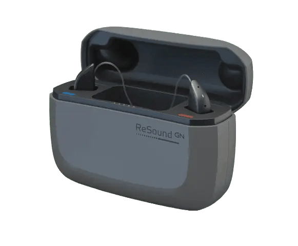 Best Rechargeable hearing aids with power bank from ReSound Hearing Aids at RASYA Clinic